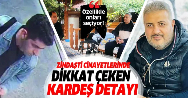 Zindaşti cinayetlerinde dikkat çeken detay! Tetikçileri kardeşlerden seçiyor!