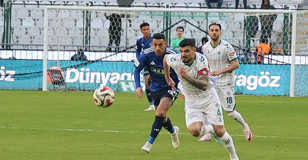 İki gollü maçta kazanan yok! Konyaspor - Kasımpaşa: 1-1 | MAÇ SONUCU