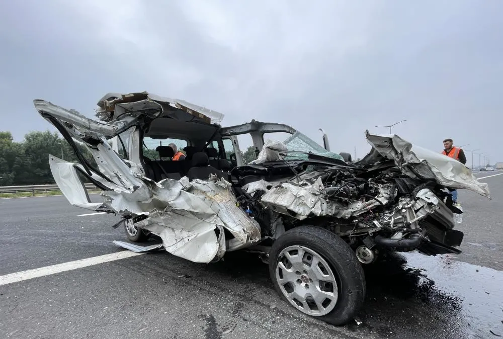 Dinlenme tesisine girmek isterken faciayı yaşadılar!