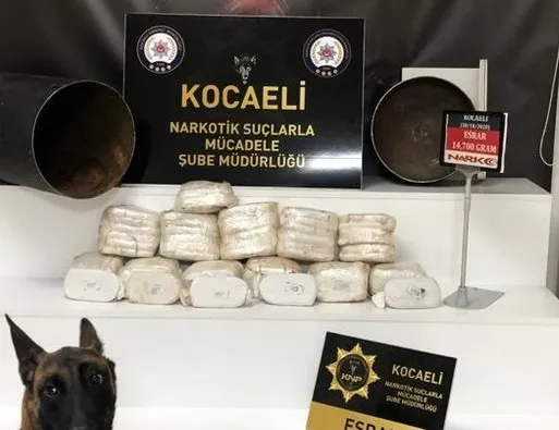 LPG tankında 17 kilo esrar ele geçirildi