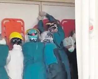 Hasta bunlar! Ankara Keçiörende şehir eşkıyaları hastane bastı