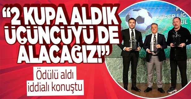 Beşiktaş Başkanı Ahmet Nur Çebi: 2 kupayı aldık üçüncüyü de alacağız