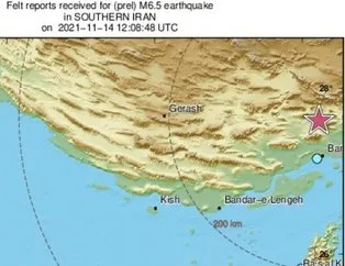 İran’da şiddetli deprem!