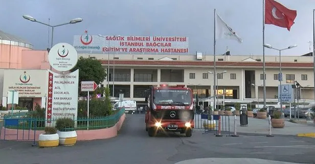 İstanbul Bağcılar’da hastane yangını