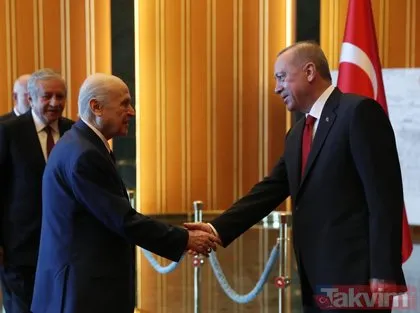 Külliye’de 29 Ekim coşkusu! Başkan Erdoğan tebrikleri kabul etti