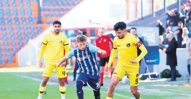 İstanbulspor Adana Demirspor’u farklı geçti