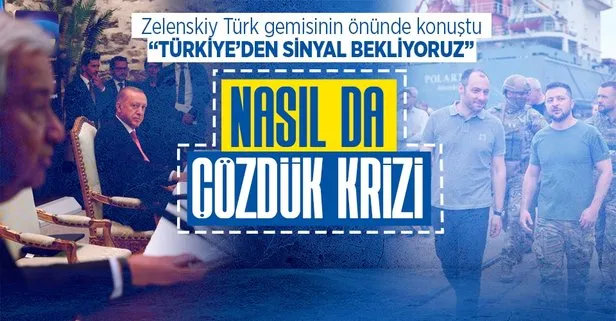 Zelenskiy’den ’tahıl koridoru’ mesajı: Sevkiyat için Türkiye ve BM’den sinyal bekliyoruz