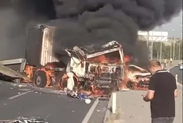 İzmir'de zincirleme kaza: 6 yaralı