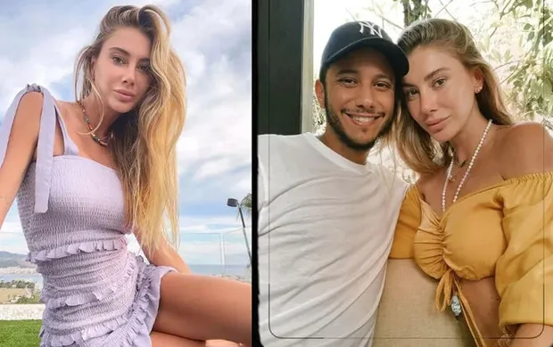 Şeyma Subaşı ve sevgilisi Meedo'nun dudak dudağa fotoğraflarına Şeyma'nın tangası damga vurdu! Anında tefe kondu-8