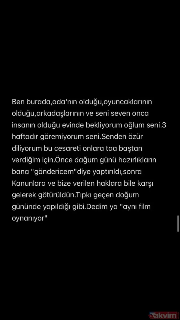 Özcan Deniz “Tek suçun benim oğlum olman” deyip Kuzey’in doğum gününde isyan etti! Feyza Aktan oğlunu alıp gidince... - 10