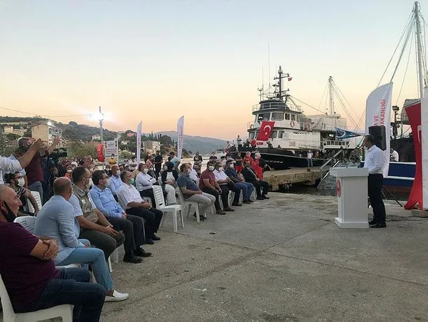 Marmara Denizi'nde balıkçılar "vira bismillah" dedi-1