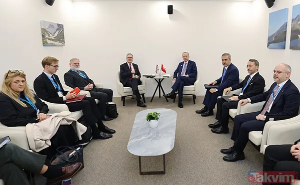 Başkan Erdoğan'dan COP29 Dünya Liderleri İklim Zirvesinde peş peşe temaslar! Keir Starmer, Aliyev, Tokayev... - 9