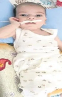 Barış bebeğin yaşam savaşı