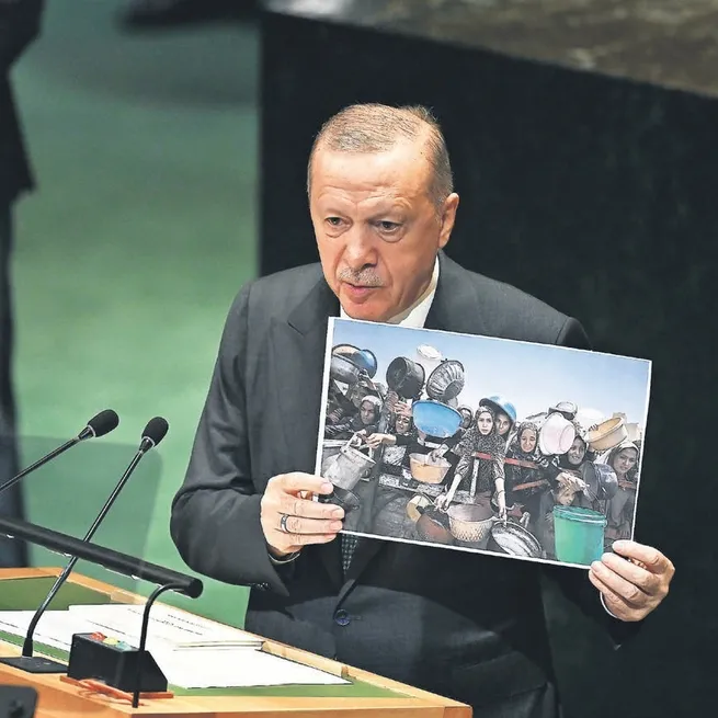 Başkan Recep Tayyip Erdoğan BMde Filistinin sesi oldu katil İsraile sert tepki gösterdi! Tavır almayan herkes bu vahşete ortaktır