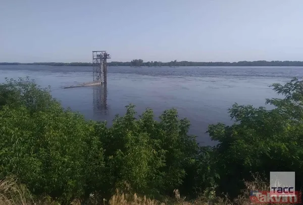 Rusya - Ukrayna savaşında şok gelişme! Nova Kakhovka barajı vuruldu! İşte ilk görüntüler! Nova Kakhovka neden önemli? - 22