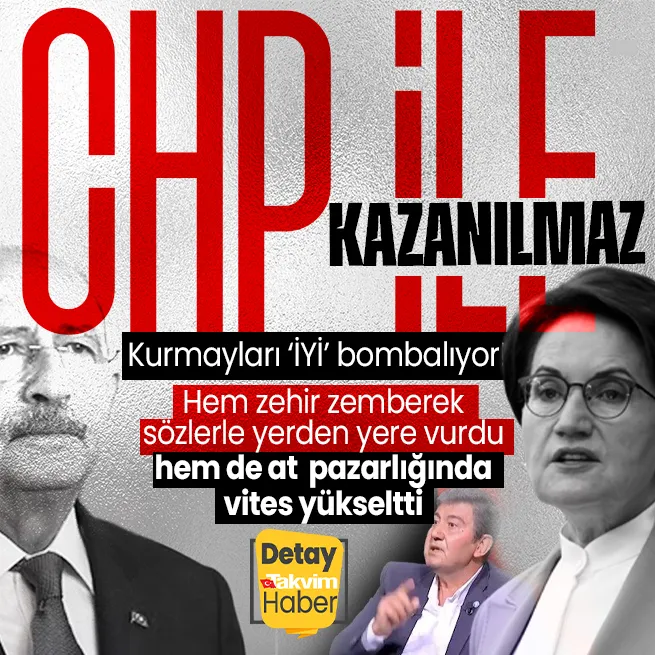 Hem CHPyi yerden yere vurdu hem de at pazarlığında vites yükseltti! İYİ Partili Birol Aydemir: CHP ile seçim kazanılmaz