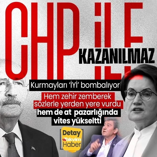 Hem CHPyi yerden yere vurdu hem de at pazarlığında vites yükseltti! İYİ Partili Birol Aydemir: CHP ile seçim kazanılmaz