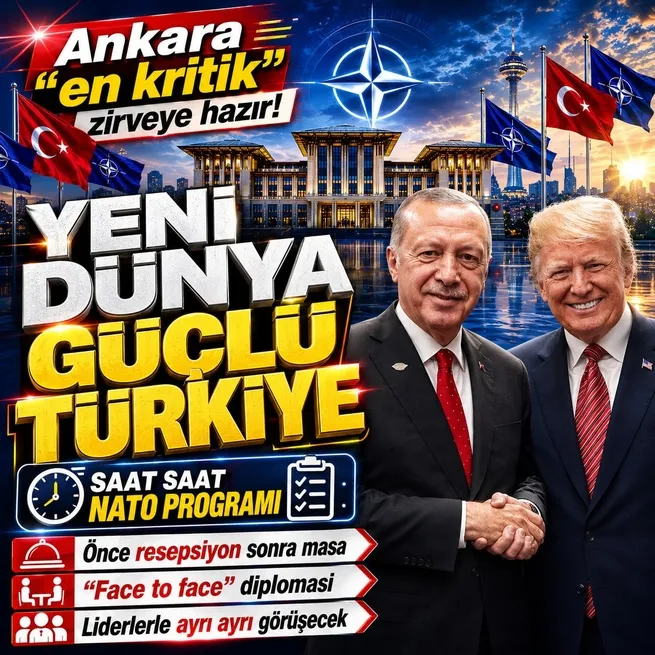 Ankara NATOnun en kritik zirvesine hazır! Program belli oldu: Başkan Erdoğan ikili görüşmeler yapacak