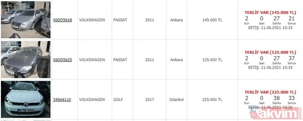 Bankalardan bal gibi ucuz satılık araçlar: 53.000 TL- 66.000 TL- 85.000 TL'ye araba sahibi olun! Ziraat, Vakıfbank satışa çıkardı... - 10