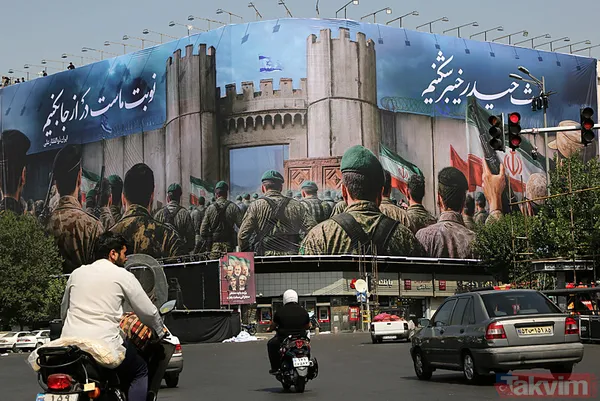 İran-İsrail arasın misilleme savaşı! Tahran sokaklarında “intikam” afişleri - 13