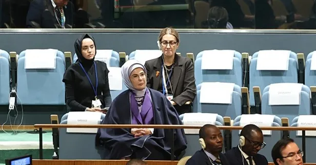 Emine Erdoğan'dan "Başkan Erdoğan" paylaşımı: BM 80. Genel Kurulu'nda Gazze'nin sesi oldu