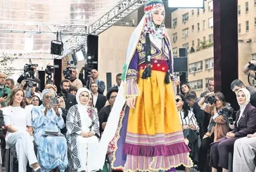 Emine Erdoğan, New York'ta geleneksel köklü Türk çeyiz geleneğini dünyaya tanıttı