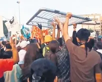 Saraçhane’deki mitingde yine provakatörler sahneye çıktı