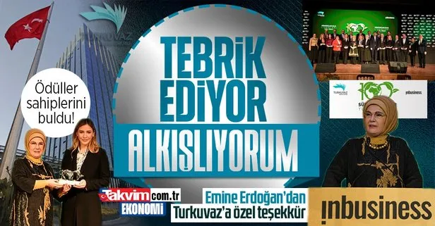 Emine Erdoğan’dan Turkuvaz Medya’ya özel teşekkür: Tebrik ediyor ve alkışlıyorum