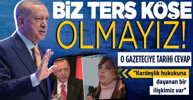 Başkan Erdoğan’dan Arnavutluk’ta çarpıcı cevap: Biz ters köşe olmayız, kardeşlik hukukuna dayanan bir ilişkimiz var