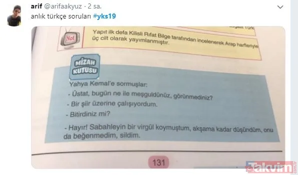 Twitter'da YKS çılgınlığı! TYT soruları öğrencileri isyan ettirdi, İşte birbirinden ilginç YKS paylaşımlar - 16