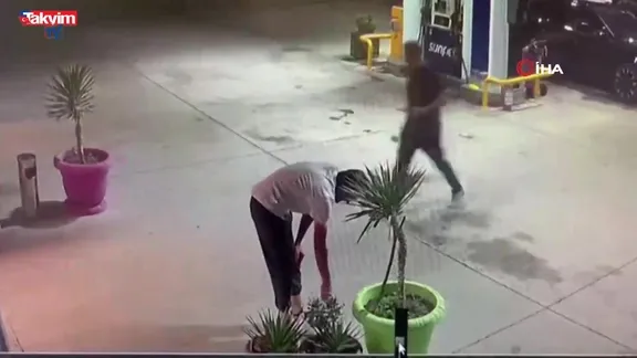 Bursa'daki orman yangını kundakçısının görüntüleri ortaya çıktı: Pet şişelerle benzin almış