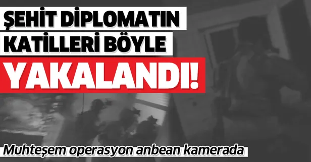 Görüntüleri yayınlandı! Şehit diplomat Osman Köse'nin katilleri böyle yakalandı