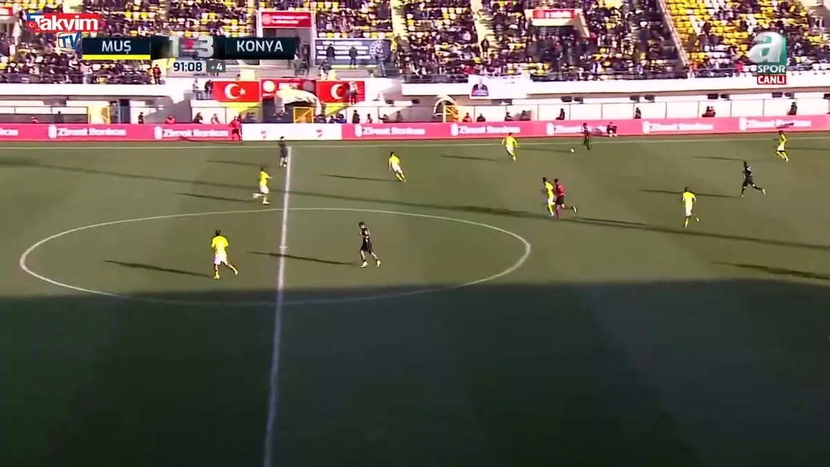 Gol: Melih Bostan | Muş Spor 1 - 4 Konyaspor