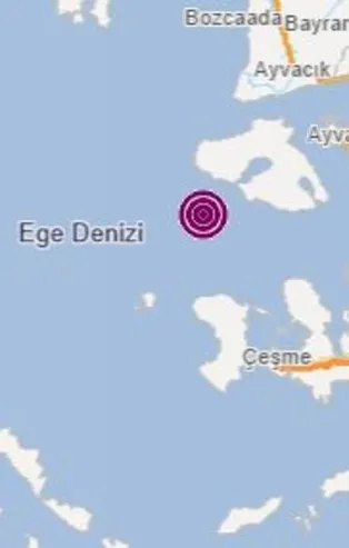Son dakika! Ege'de peşe peşe depremler | Son depremler