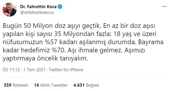 saglik-bakani-dr-fahrettin-koca-18-yas-ve-uzeri-nufusun-yuzde-57si-asilandi-1625172242944.jpg Sağlık Bakanı Dr. Fahrettin Koca: 18 yaş ve üzeri nüfusun yüzde 57'si aşılandı-5