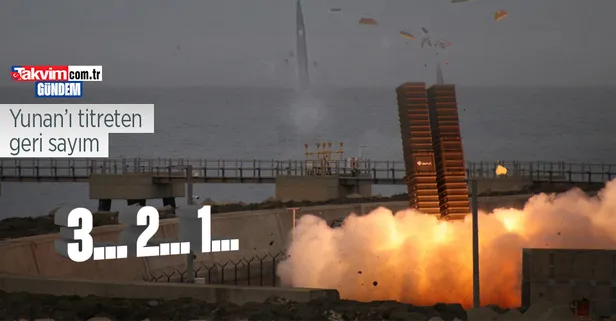 Tayfun füzesinin yeni görüntüleri paylaşıldı: 3...2...1...