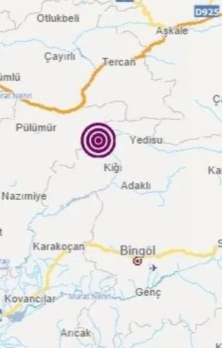Son dakika: 17 Şubat Tunceli'de korkutan deprem! Valilikten açıklama geldi | KANDİLLİ SON DEPREMLER