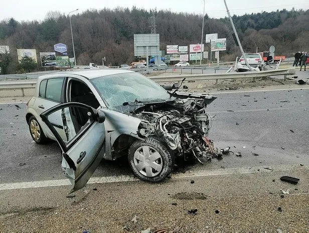 son dakika bolu da feci kaza