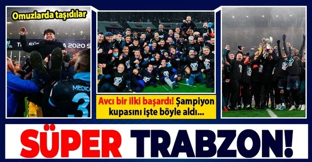 Süper Kupa Trabzonspor’un! Başakşehir 1-2 Trabzonspor MAÇ SONUCU - ÖZET İZLE