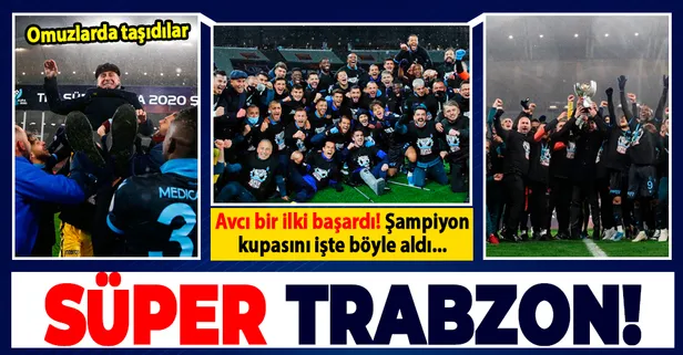 Süper Kupa Trabzonspor'un! (Başakşehir 1-2 Trabzonspor MAÇ SONUCU - ÖZET İZLE)