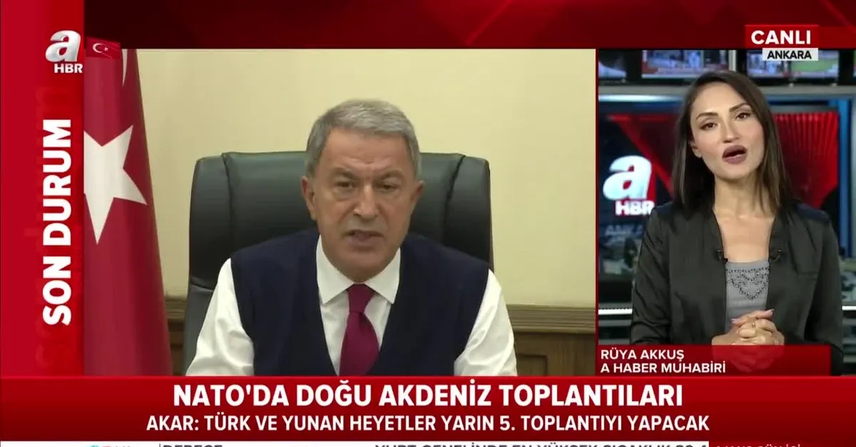 Bakan Akar'dan flaş Doğu Akdeniz mesajı: Oldubittiye izin vermeyiz