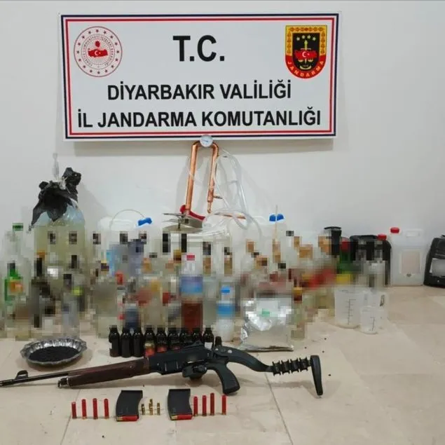 Diyarbakır’da sahte içki operasyonu!
