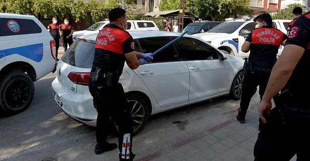 Adana’da polisi harekete geçiren olay: Yan koltuktaki tabancayla araçta uyuya kaldı