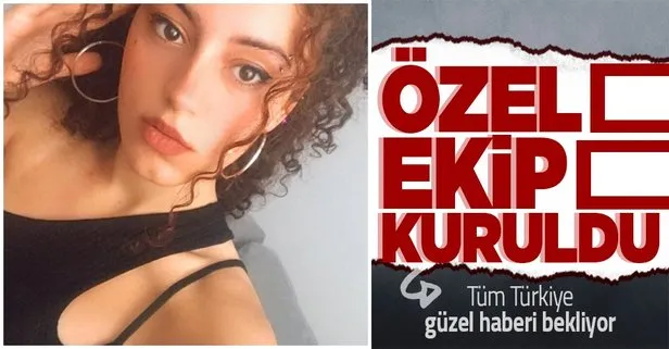 Bulunması için özel ekip kuruldu