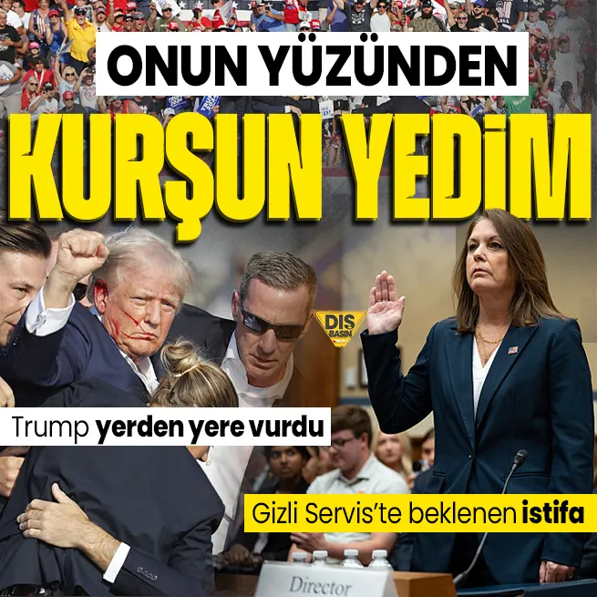 Trump suikastından sonra hedef tahtası olmuştu! Gizli Servis Direktörü Kimberly Cheatle istifa etti | Onun yüzünden kurşun yedim