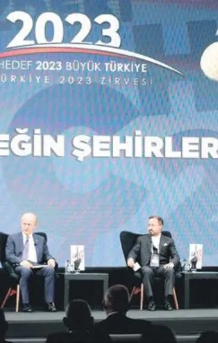 Türkiye'nin 2023 hedefleri Sabah Gazetesi ile A Para tarafından düzenlenen 3. Türkiye 2023 Zirvesi'nde masaya yatırıldı