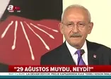 Kemal Kılıçdaroğlu'ndan 30 Ağustos gafı