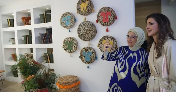 Emine Erdoğan, Rania el-Abdullah ile görüştü