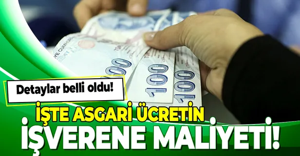 2021 asgari ücret belli oldu! İşte asgari ücretin işverene maliyeti!