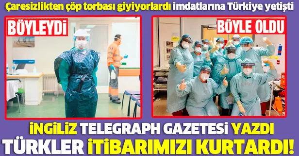 İngiliz Telegraph gazetesi yazdı: Türkler itibarımızı kurtardı